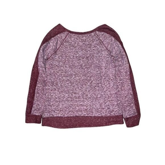 Women's Maurices Red Geometric Print Sweatshirt - Size M - Picture 2 of 3